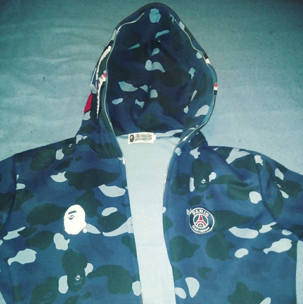 PSG x Bape Hoodie XXL